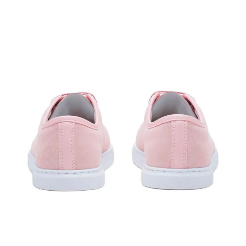 Lanvin DBB1 Low Top Skateboard Shoes Women's Pink-4