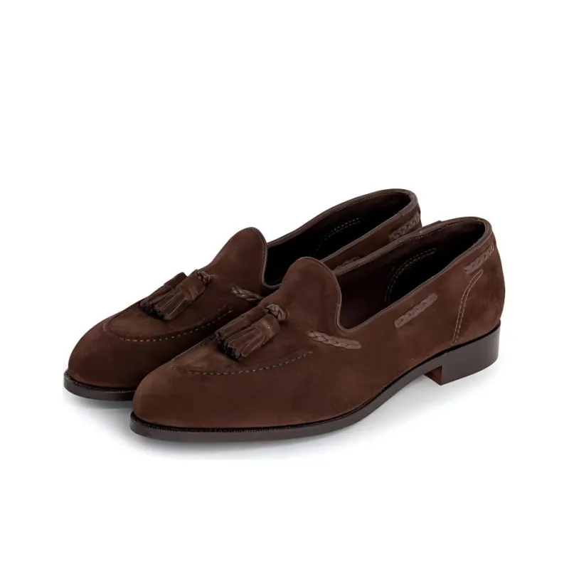 Edward Green Belgravia Boat Shoes Men's Umber-2