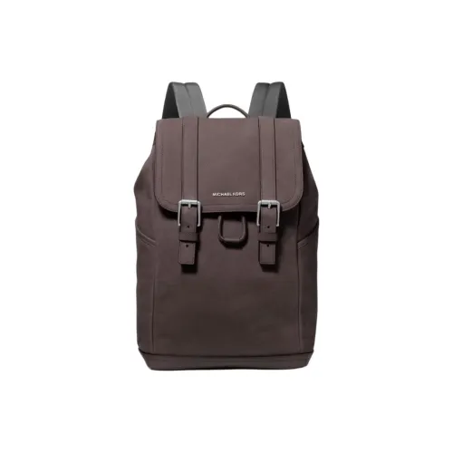 MICHAEL KORS Hudson Fabric Backpack Medium Size Men's Chocolate