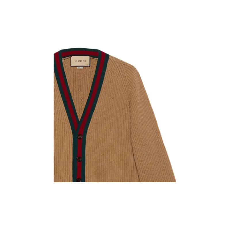 GUCCI Button Up Knit Cardigan-6