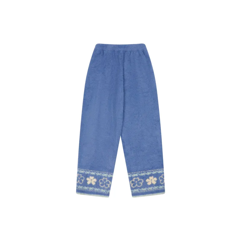 MostwantedLab MostwantedLab Vintage Flower Casual Pants Unisex-10