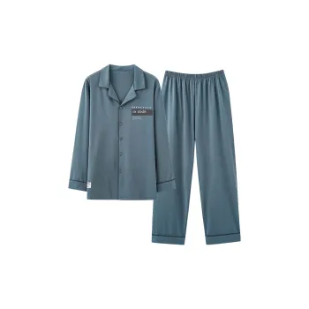 MADALLO Pajama Set Men's Peacock Green