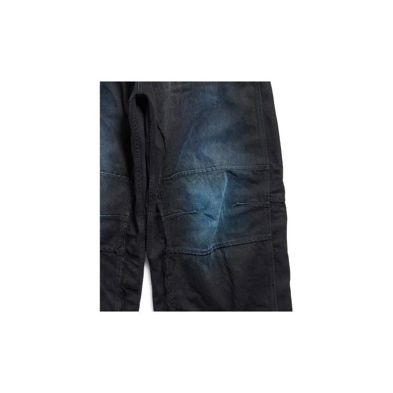 Balenciaga Double Knee Distressed Drawstring Jeans-5