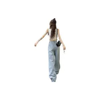 SONGS ALONG Jeans Women's Vintage Blue