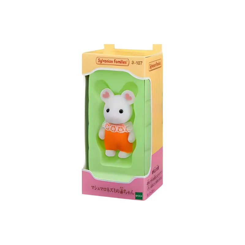 Sylvanian Families Cute Heart Mouse Dolls Plush Doll Small Size Tall-1