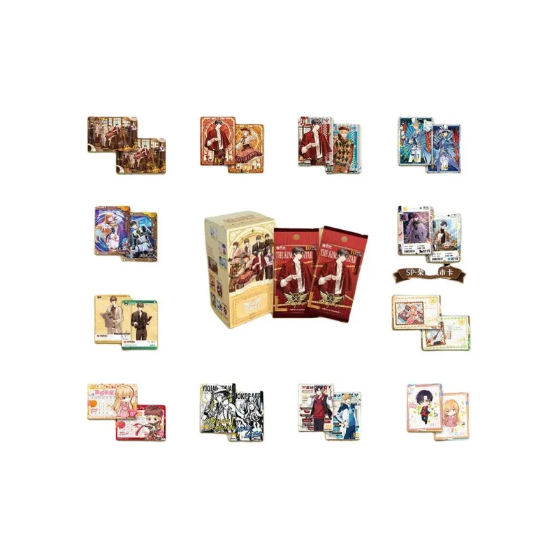 Read Goodies Honor Tea Party The King's Avatar Collectible Card IP/Anime Cards 10 Bags/Box-2