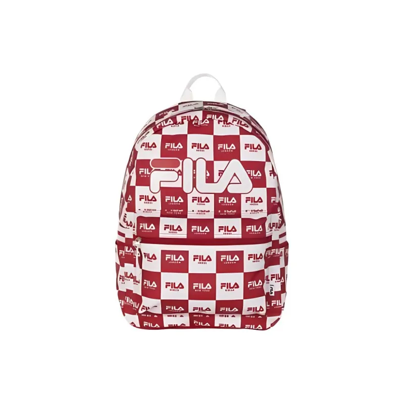 FILA Polyester Backpack Regular Unisex Red-4