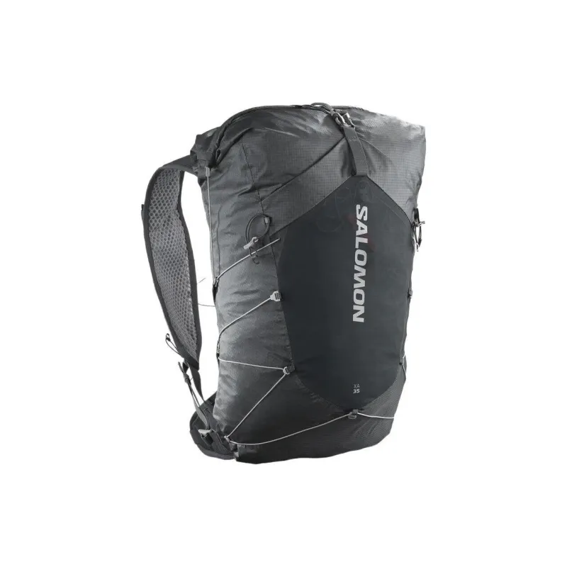 SALOMON Polyester Backpack Medium Size Unisex Ebony-1