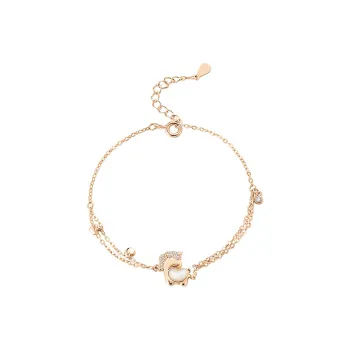 Misongma 925 Sterling Silver Bracelets Women's