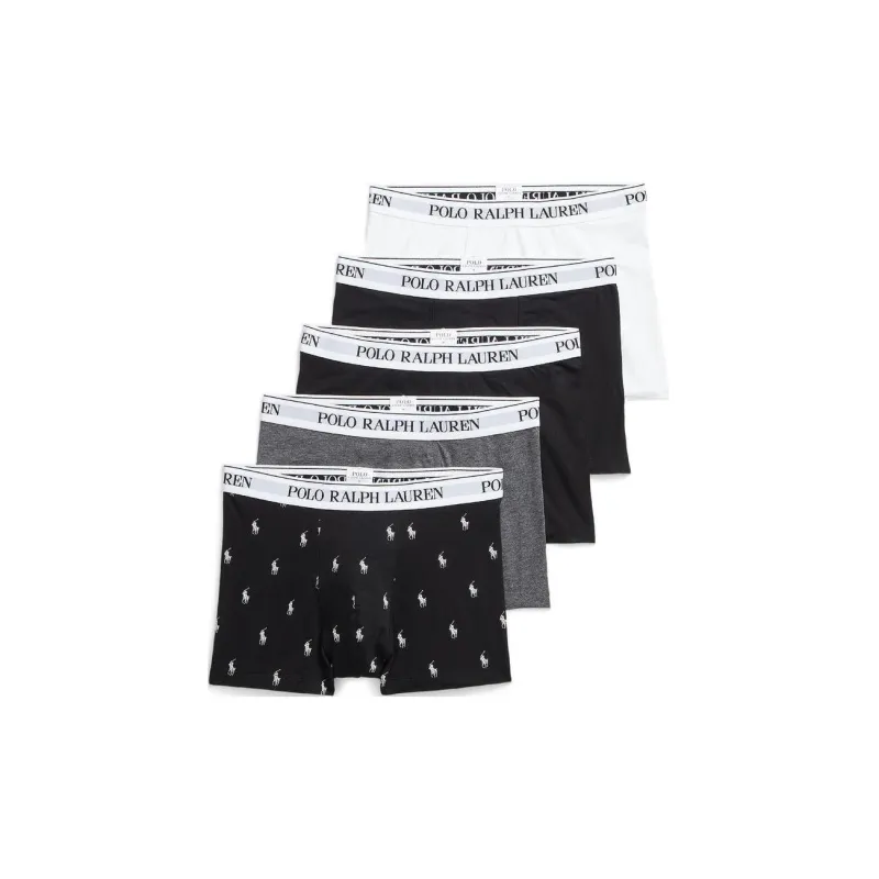 Polo Ralph Lauren Logo waistband Boxers Pack Of Five-3