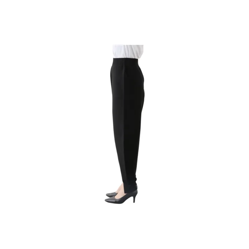PLAGE Knitted Sports Pants Women's Black-1