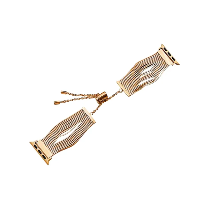 MSSM Watch Band Apple Compatibility Stainless Steel Material-4