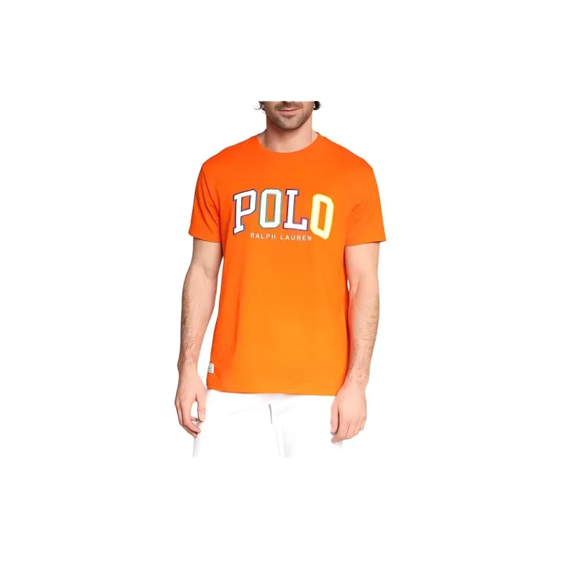 Ralph Lauren T Shirt Men's Orange-3