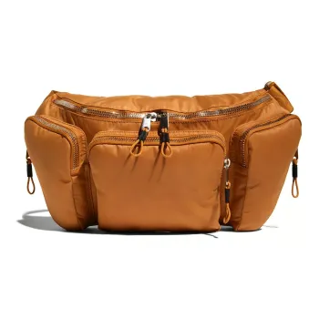 Adidas Nylon Sports Waist Bag Regular Unisex Wheat Brown