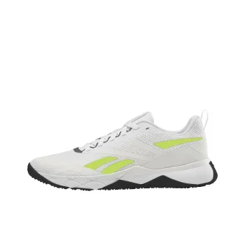 Reebok Durable Lightweight And Breathable Low Top Training Shoes Men's White