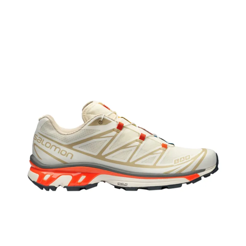 SALOMON XT 6 Bleached Sand Red Orange-1
