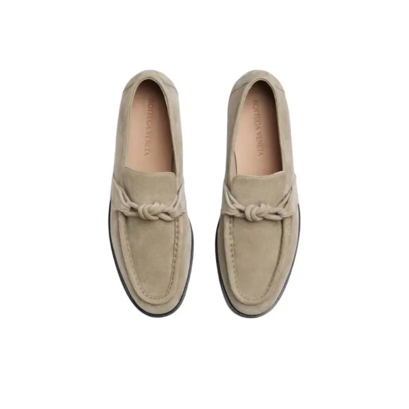 Bottega Veneta Astaire Loafers Men's Taupe-3