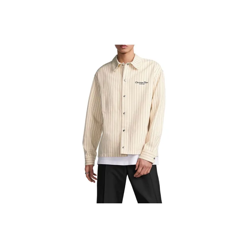 DIOR Shirts Men Ecru-3