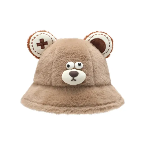FREE RABBITⅡ Fall And Winter New Arrival Thickened Warm Bucket Hat Versatile Face Framing Bucket Hat Unisex