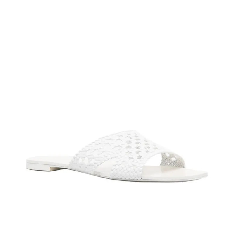 TORY BURCH Slide Slippers Women's White-2