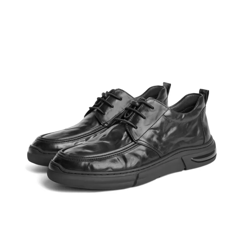 BELLE Casual Shoes Men's Black Unlined Innerwear-4
