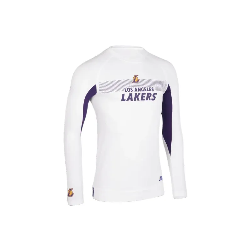 DECATHLON x NBA Los Angeles Lakers TARMAK T Shirt Men's White-2
