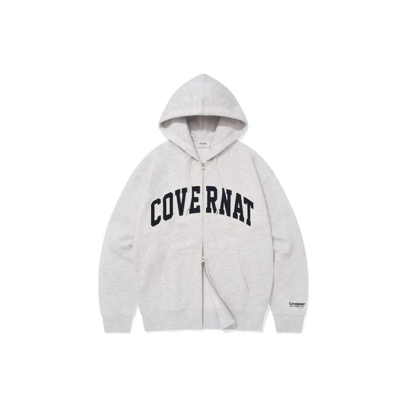 COVERNAT FW24 Sweatshirt Unisex Heather Gray-1