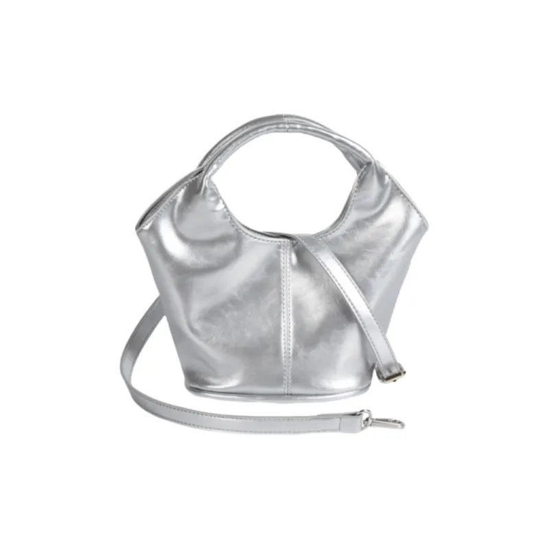 DALO PU Handbag Shoulder Bag Crossbody Bag Regular Women's White/Black/Red/Silver-9