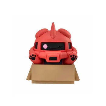 MegaHouse MEGA CAT PROJECT Mobile Suit Gundam Big Cat Char's Zaku Chibi Figures