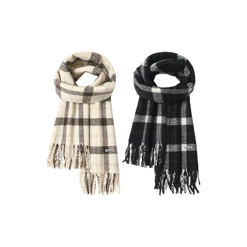 Yalu Polyester Knit Scarves Unisex Gift Box Set-5