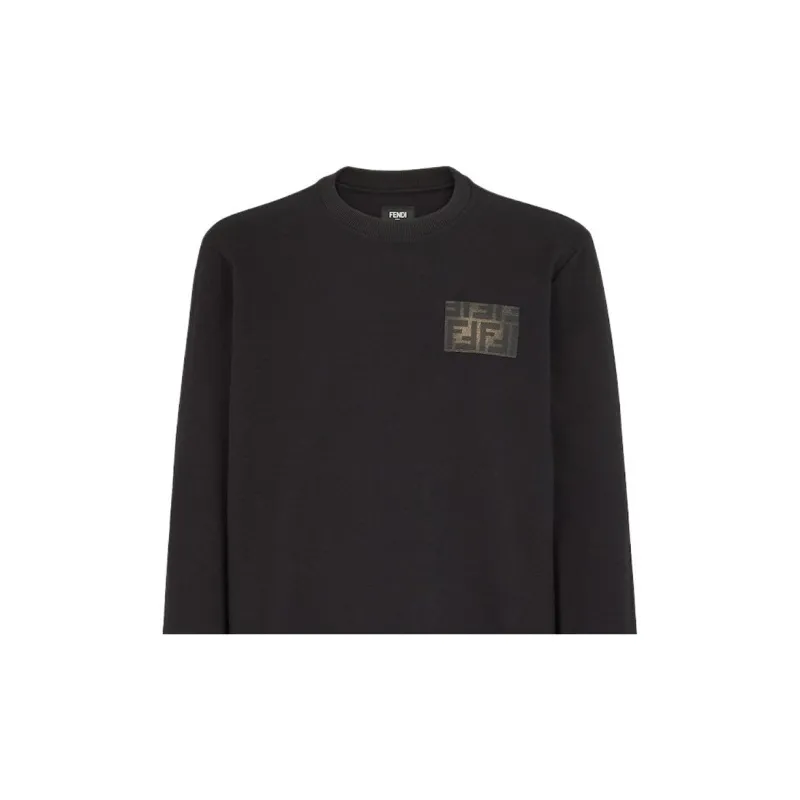 FENDI Long Sleeved Crewneck Sweatshirt-5