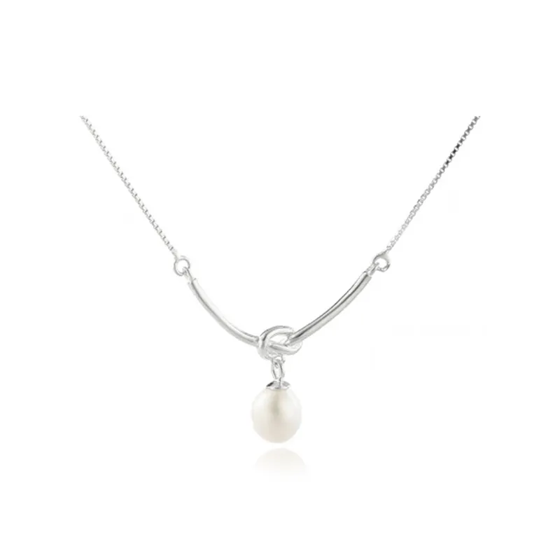 JINLIUFUJIXIANG Freshwater Pearl Necklaces Women's-7