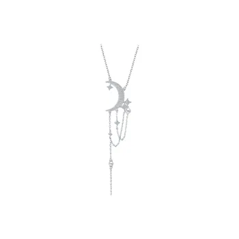 BABYBEI 925 Silver Pearls Necklaces Women's