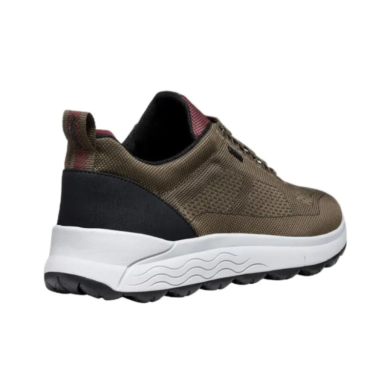GEOX Spherica 4x4 Ab Anti-Slip Wear-Resistant Low-Top Casual Shoes Men's Green-4