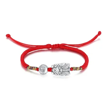 WINY 999 Fine Silver Bracelets Women's Bestie/Couple Love Confession Birthday Anniversary Gift