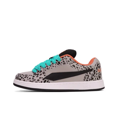 GLO BULL Skateboard Shoes Unisex Low Top Spot