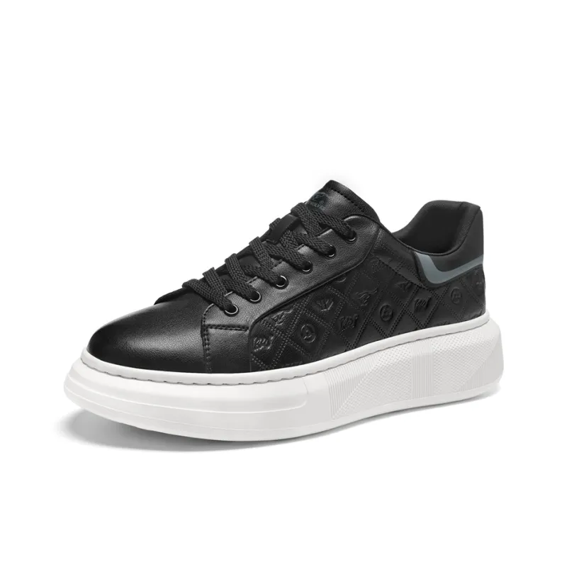 SEPTWOLVES Slip-Resistant Cushioning Wear-Resistant Lightweight Height-Increasing Low-Top Skateboard Shoes Men-14