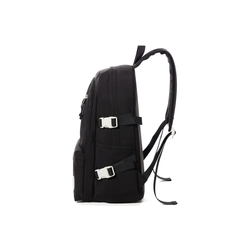 RIOREX Fabric Laptop Backpack Regular Unisex Black/Gray White-3