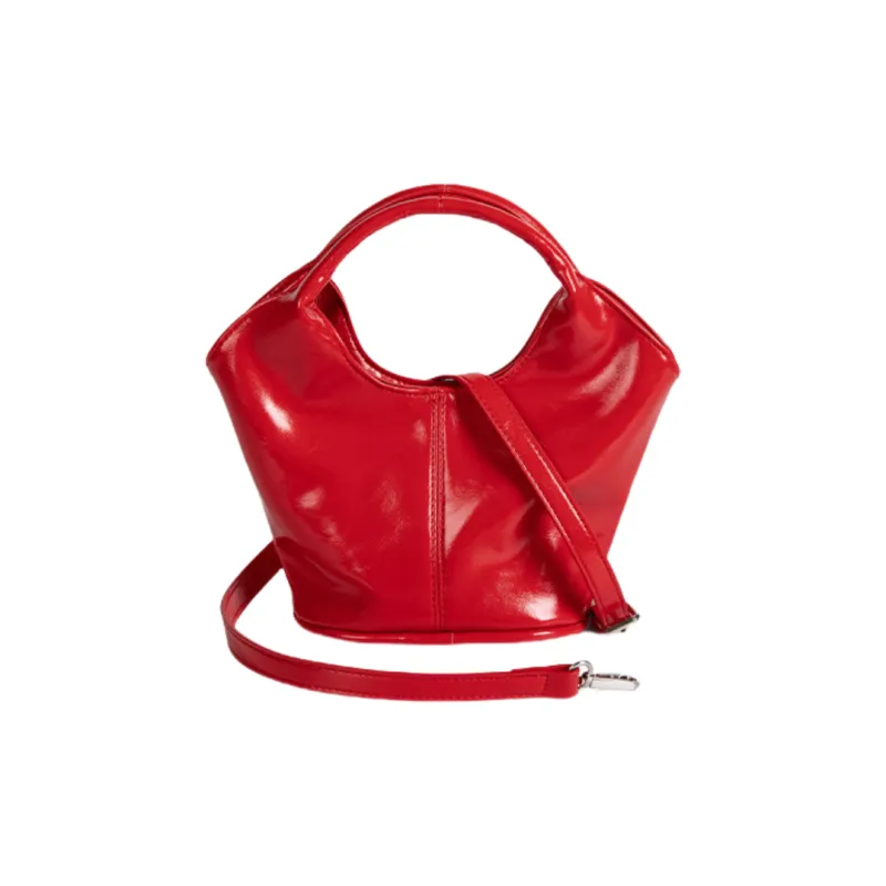 DALO PU Handbag Shoulder Bag Crossbody Bag Regular Women's White/Black/Red/Silver-7