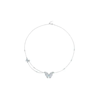 BABYBEI S925 Silver Necklaces Women's