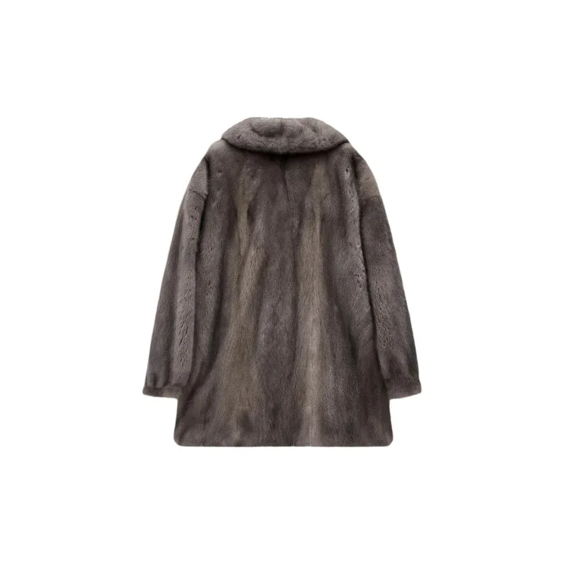 INSUN Coats Women's Silver Gray-1