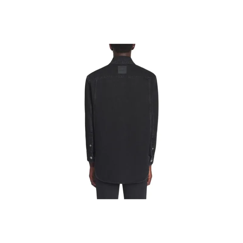 Lanvin Cocoon Button Up Denim Shirt-2