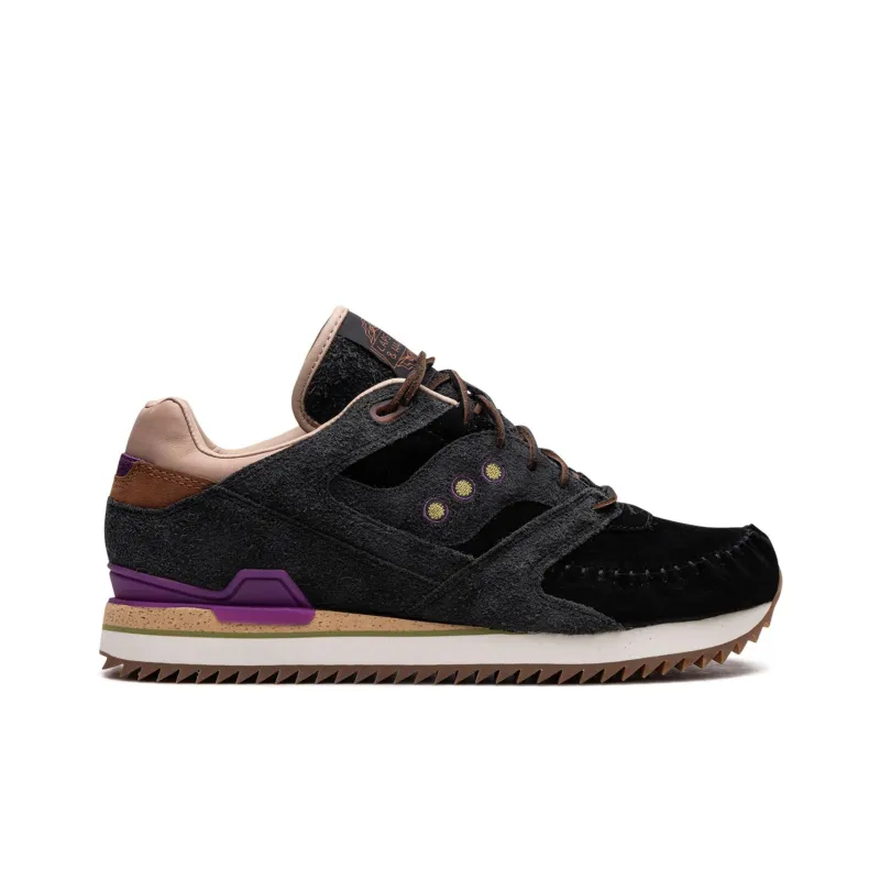 Saucony Courageous Moc Lapstone & Hammer Two Rivers Black Sand-1
