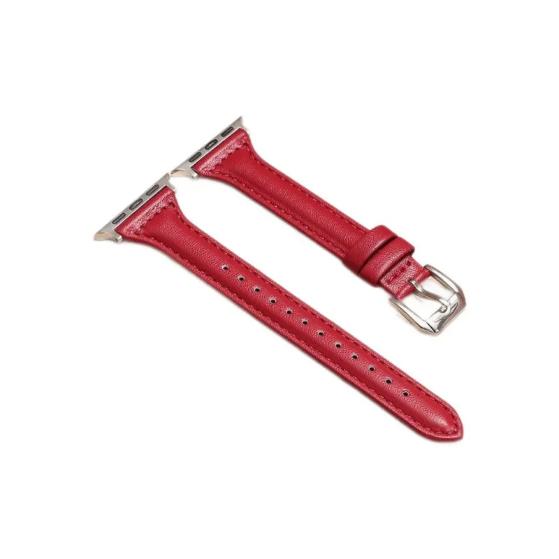 CHENSONG Apple Compatibility Watch Band Leather-2