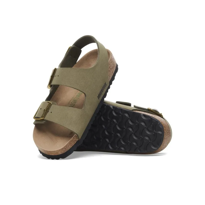Birkenstock Milano BS Beach Sandals Women's Pine Green Regular-4