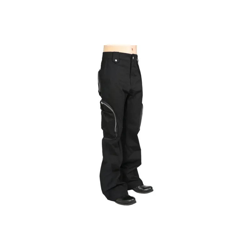 FFFPOSTALSERVICE Flared Cargo Trousers-2