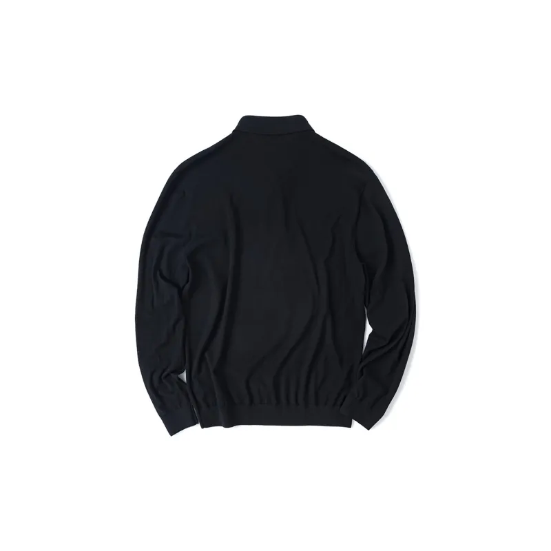 Mr.Bu Sweater Men's Piano Black-1