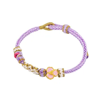 Diamond International Gold Bracelet Women's