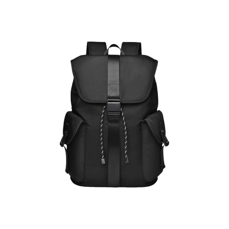TAKI Oxford Multi Pocket Commute Students Backpack Regular Unisex Black/Gray/Khaki-0