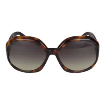 TOM FORD Georgia Round Frame Sunglasses